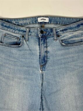Women’s Sonoma Wide Leg Cropped Jean size 12